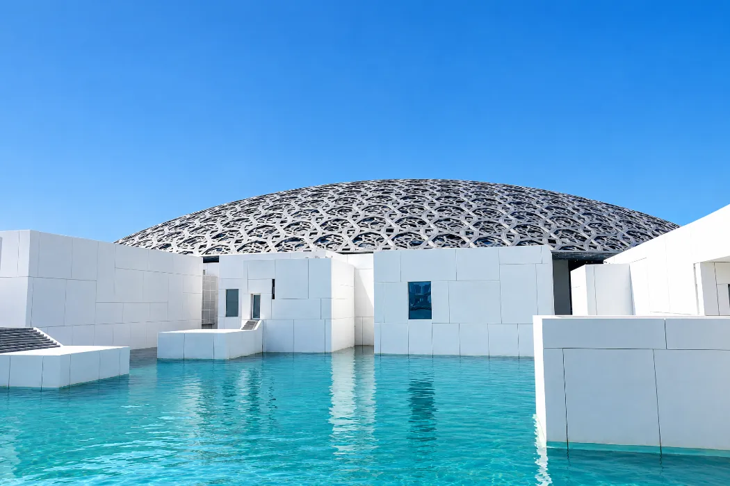 Louvre Abu Dhabi on Saadiyat Island
