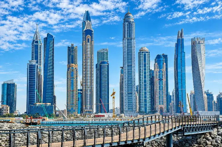 Dubai Marina skyline